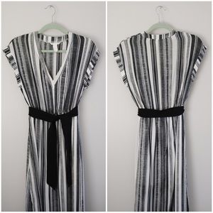 Summery Striped Maxi Dress